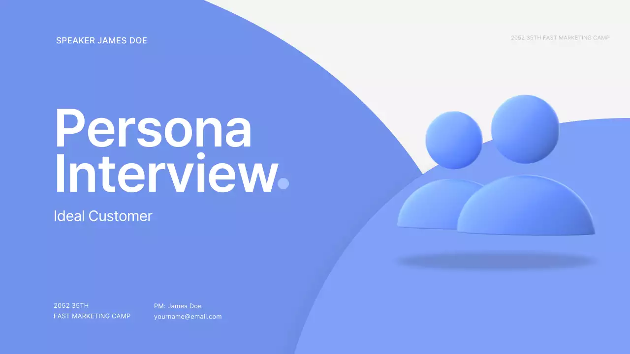 Blue Modern Marketing Guide Presentation