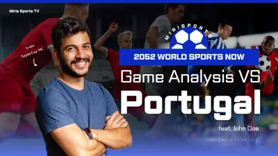 Blue Modern Sports Analysis Promotion YouTube Thumbnail