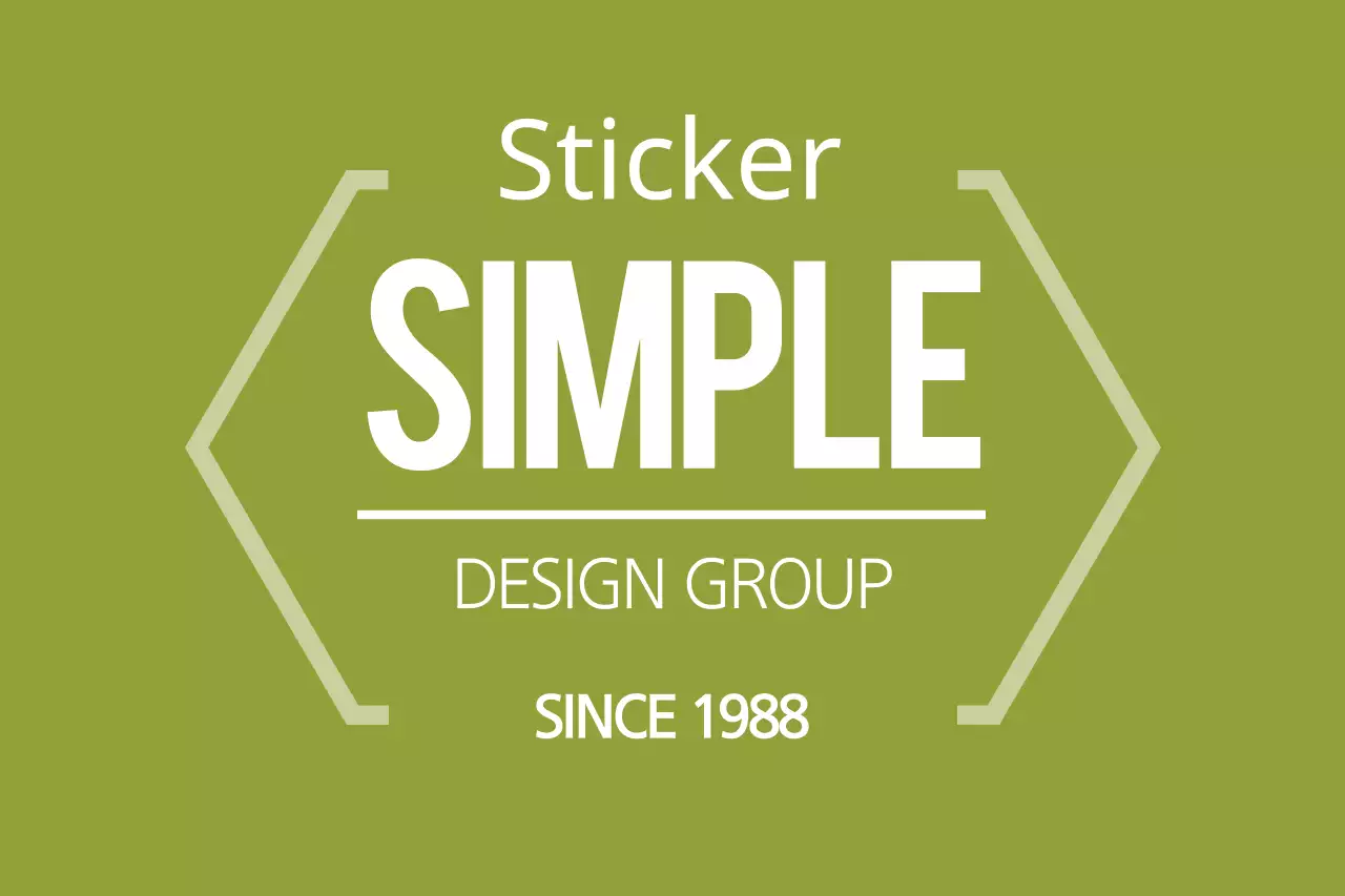 Autocolante SIMPLE