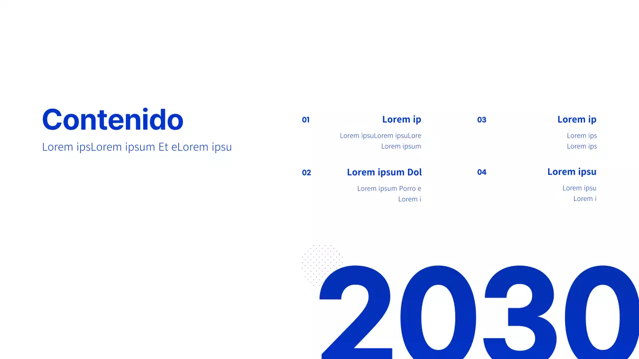 Plantilla de orientación Bluetone