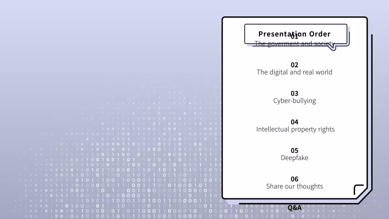Blue Modern Social Science Presentation