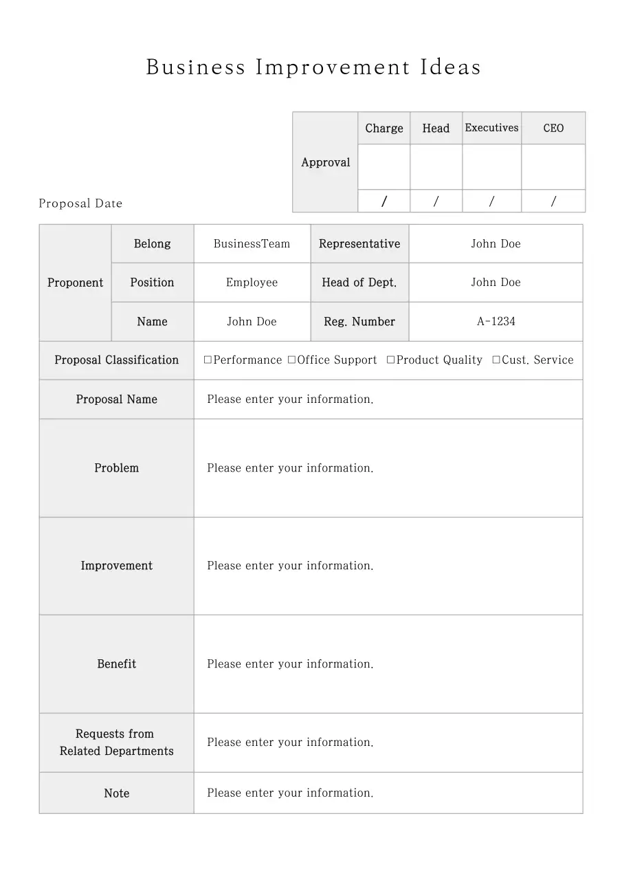 Grey Professional Business Plan Document