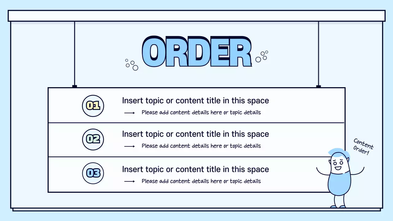 Blue Modern Class Orientation Guide Presentation