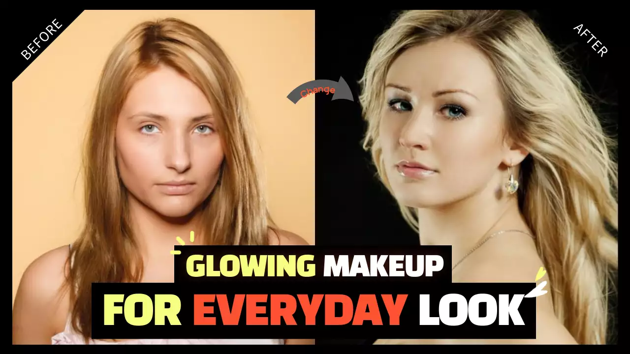 Beige Trendy Makeup Guide YouTube Thumbnail