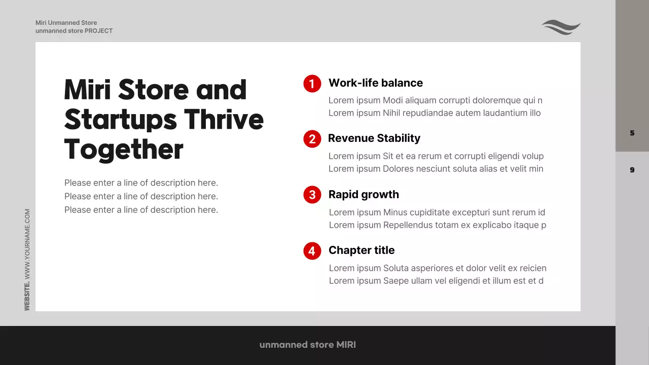 Grey Professional Business Report Presentation