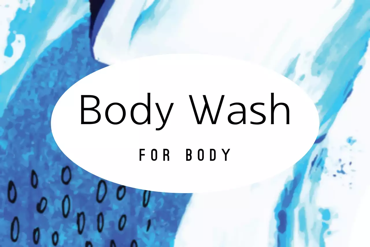 Banner de propaganda de corpo limpo azul