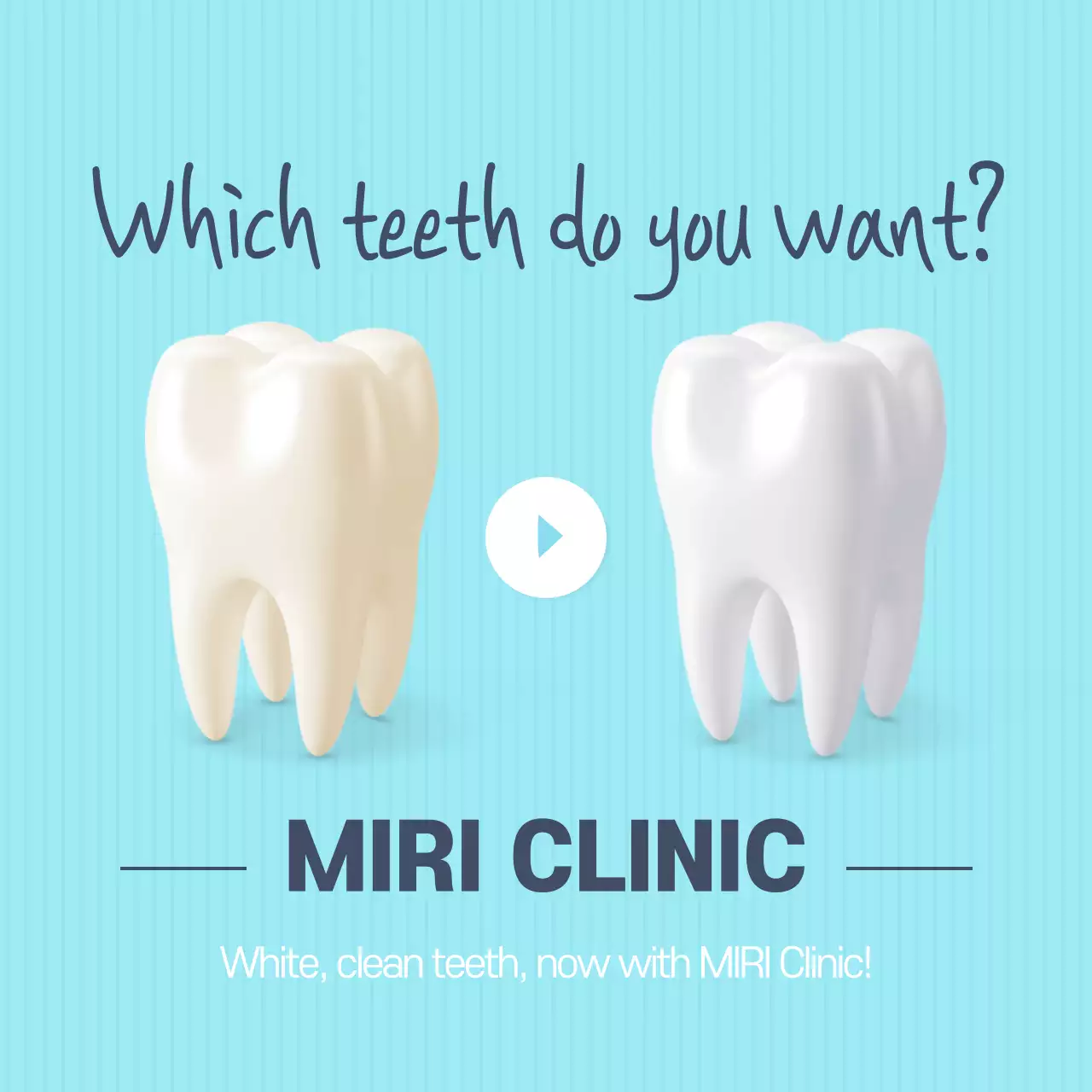 Teal Professional Dental Promotion Instagram Post