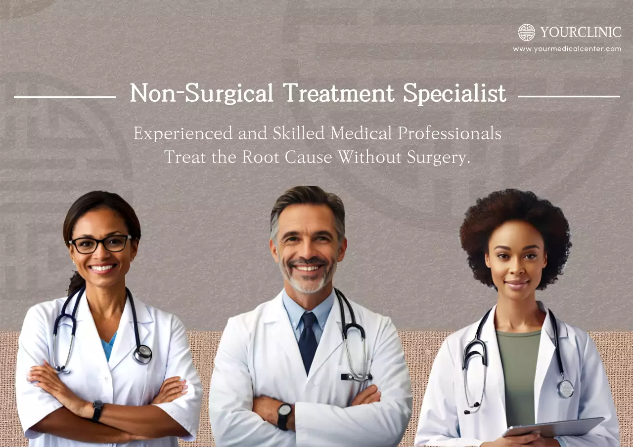 Grey Professional Medical Promotion Poster