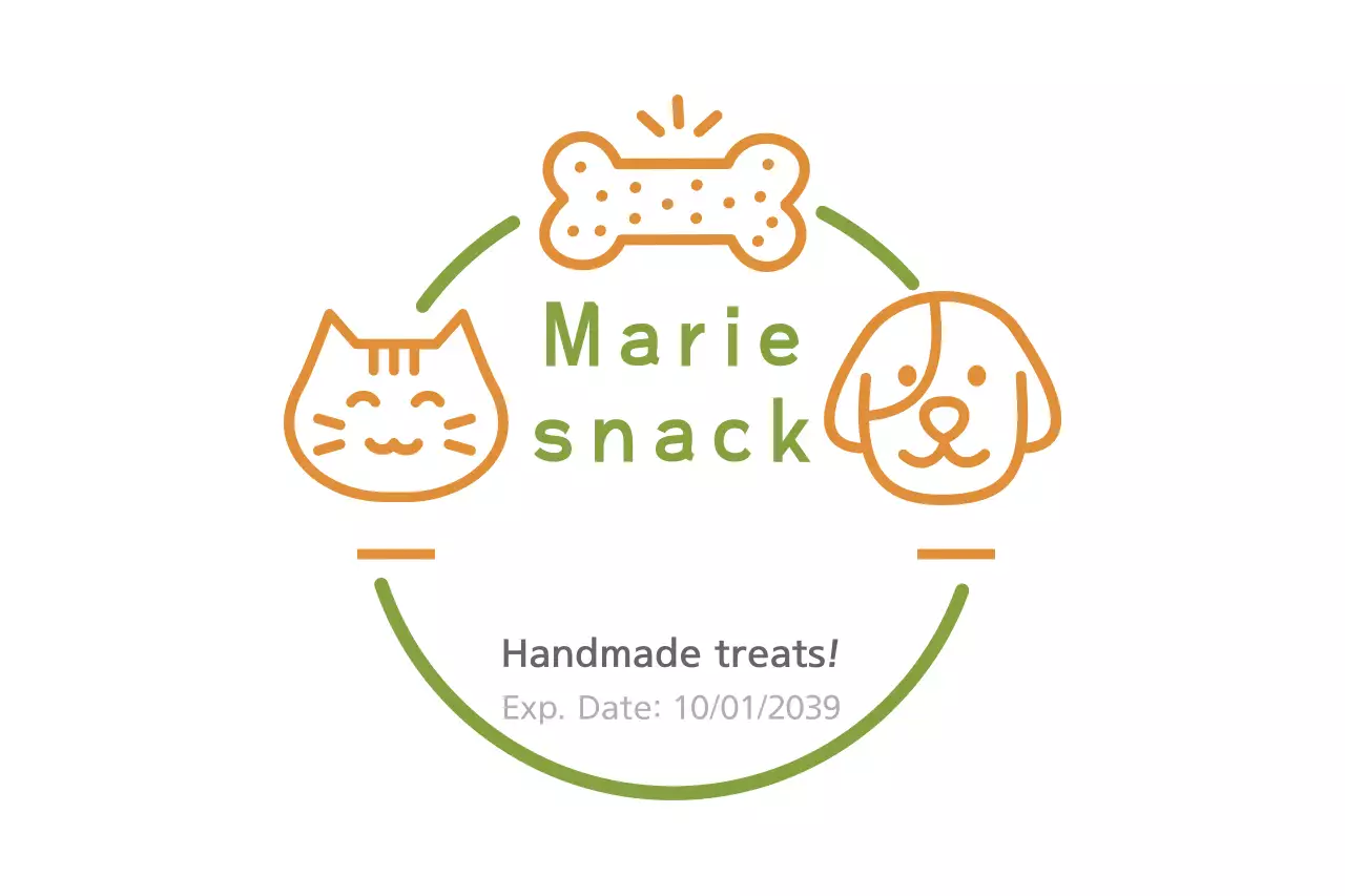 Green Minimal Pet Treats Advertisement Banner