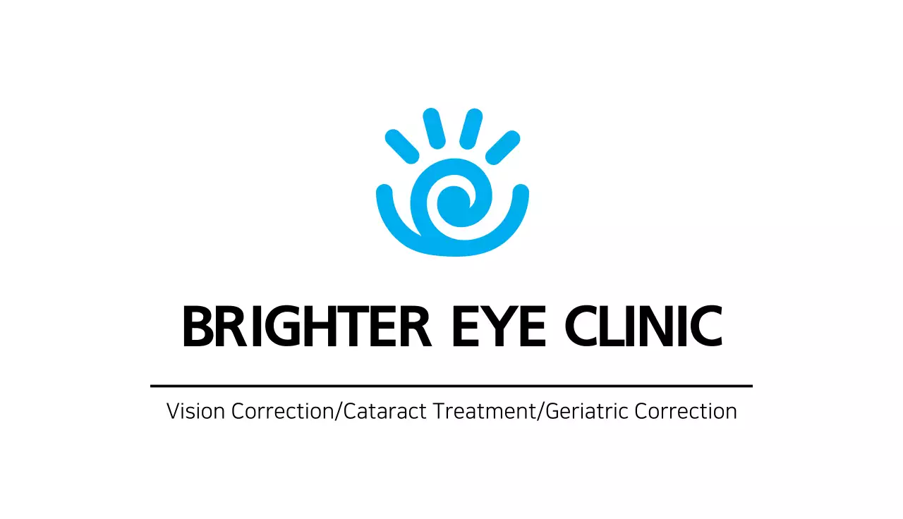 Blue Professional Eye Business Card