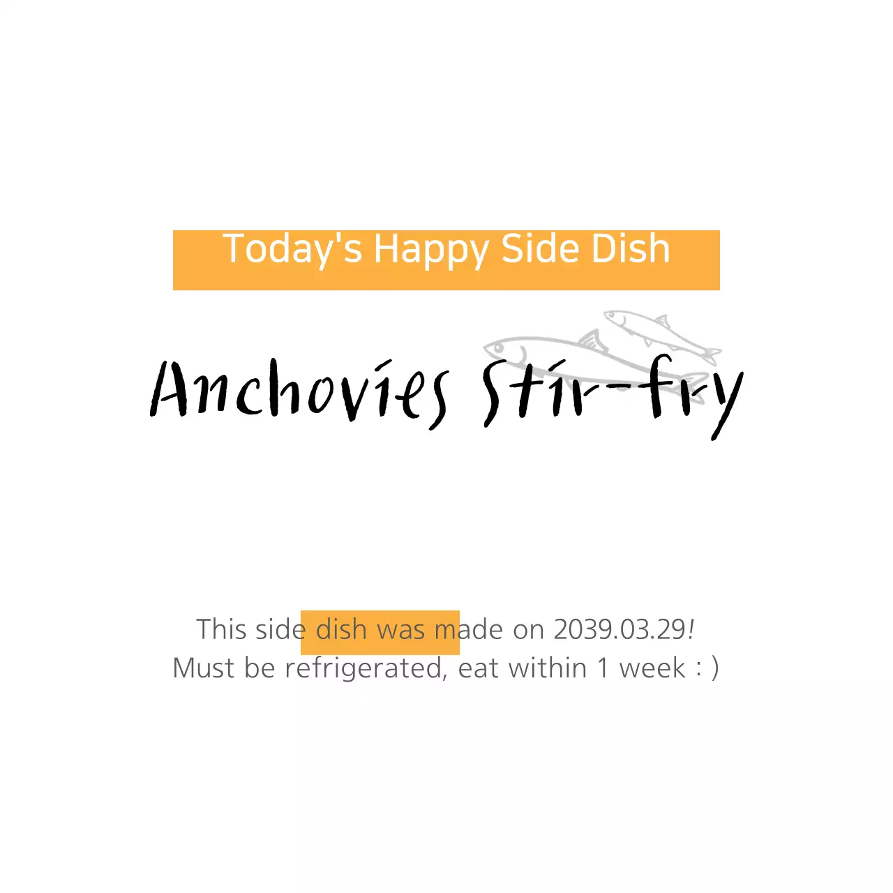 Side dish of the day