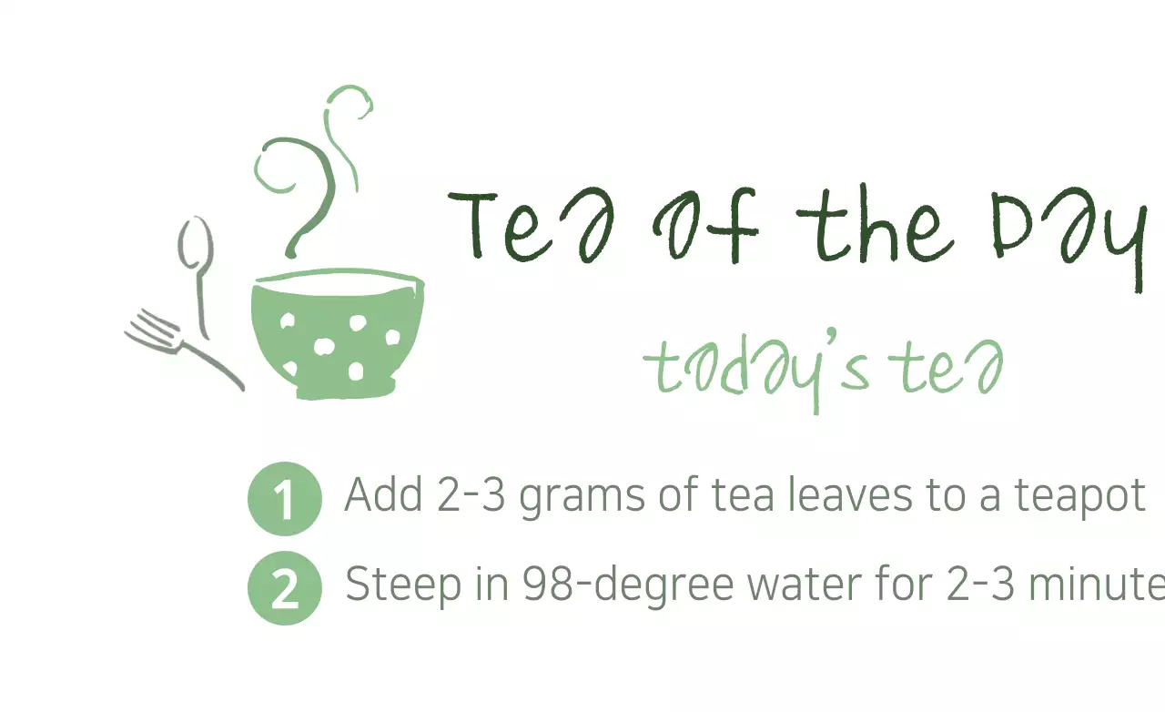Green Simple Tea Recipe Banner