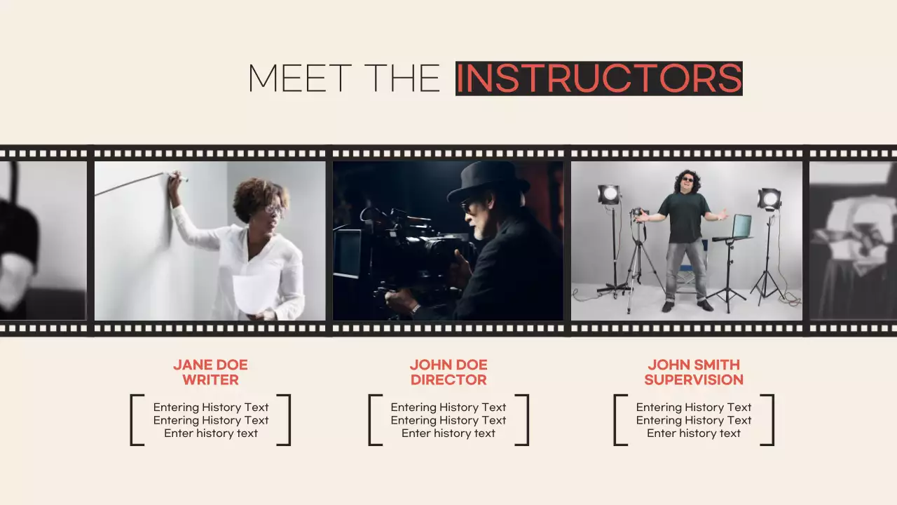 Coral Modern Film Guide Presentation