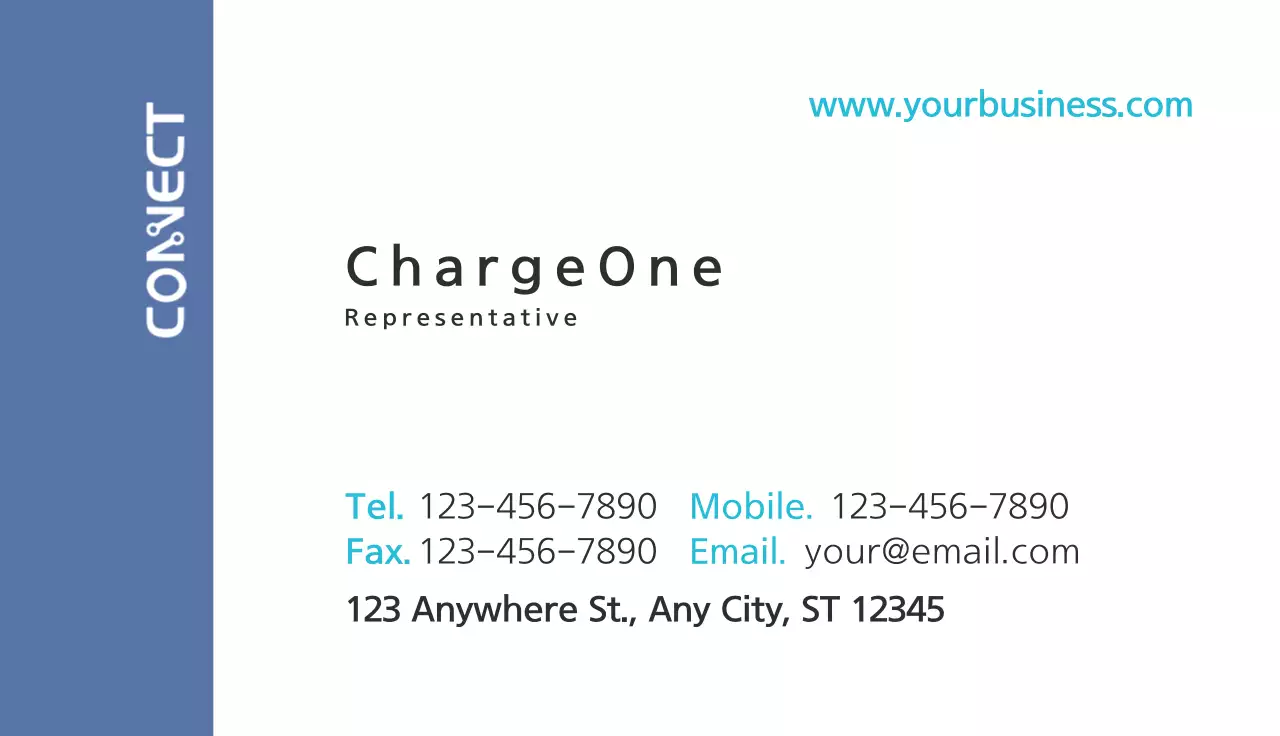 Corporate business cards