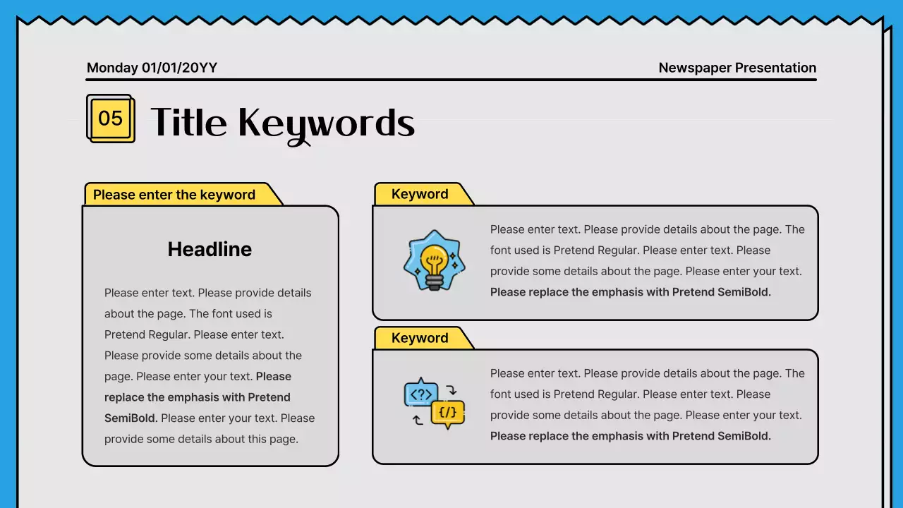 Grey Professional Notes Guide Presentation