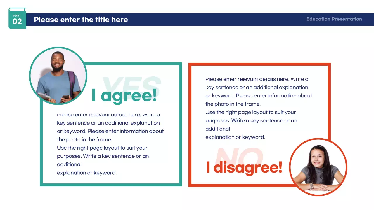 Blue Simple Education Presentation