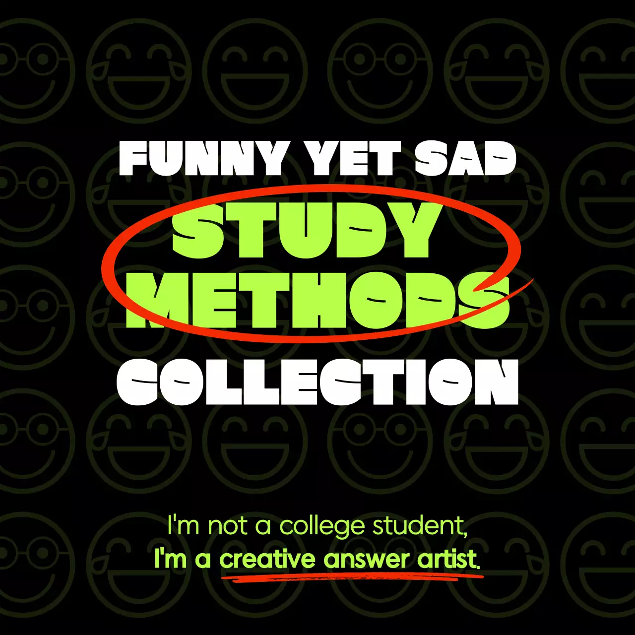 Green Bold Study Guide Instagram Post