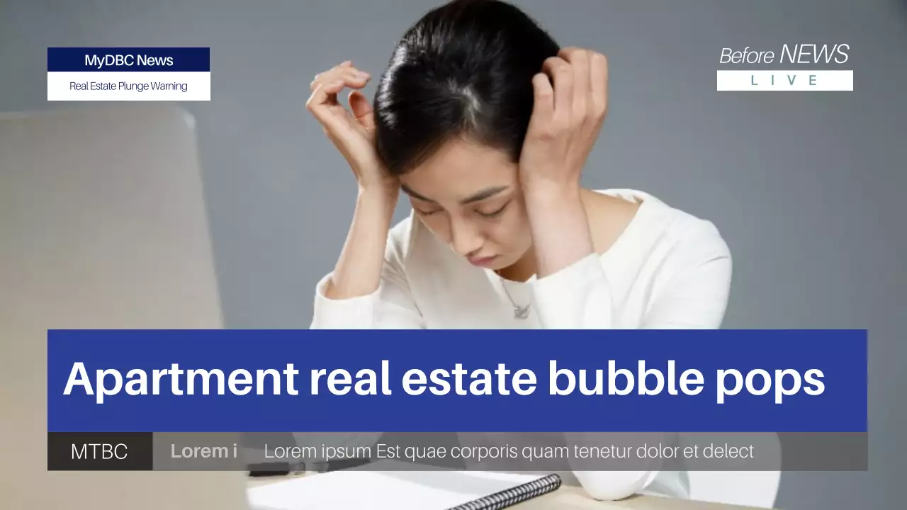 Blue Professional Real Estate News YouTube Thumbnail