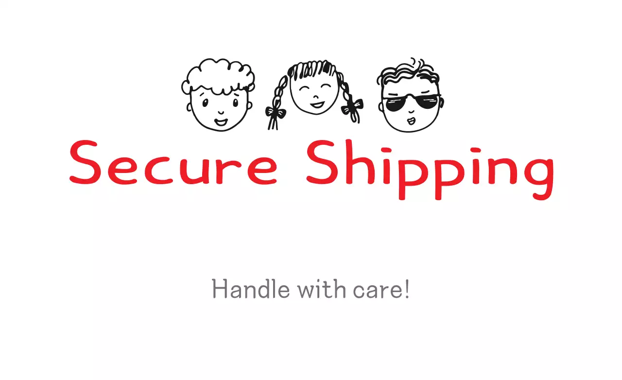 Red Simple Shipping Notice Banner