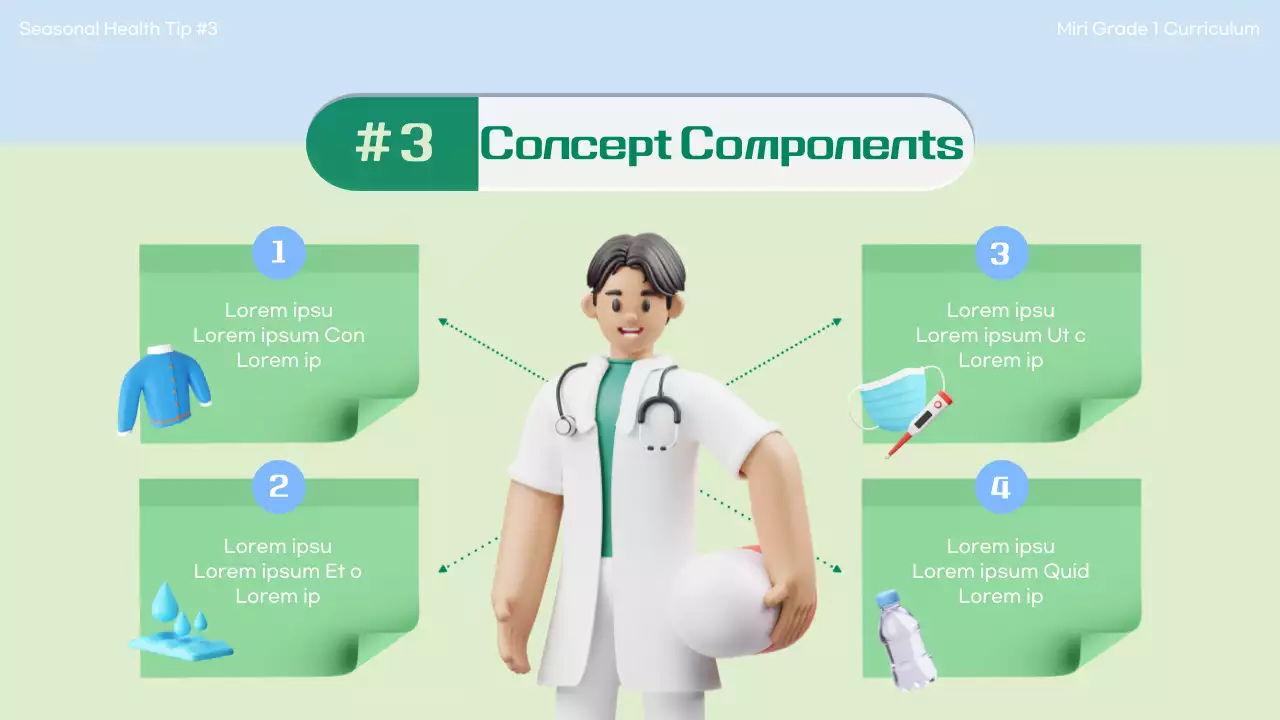 Green Modern Health Guide Presentation