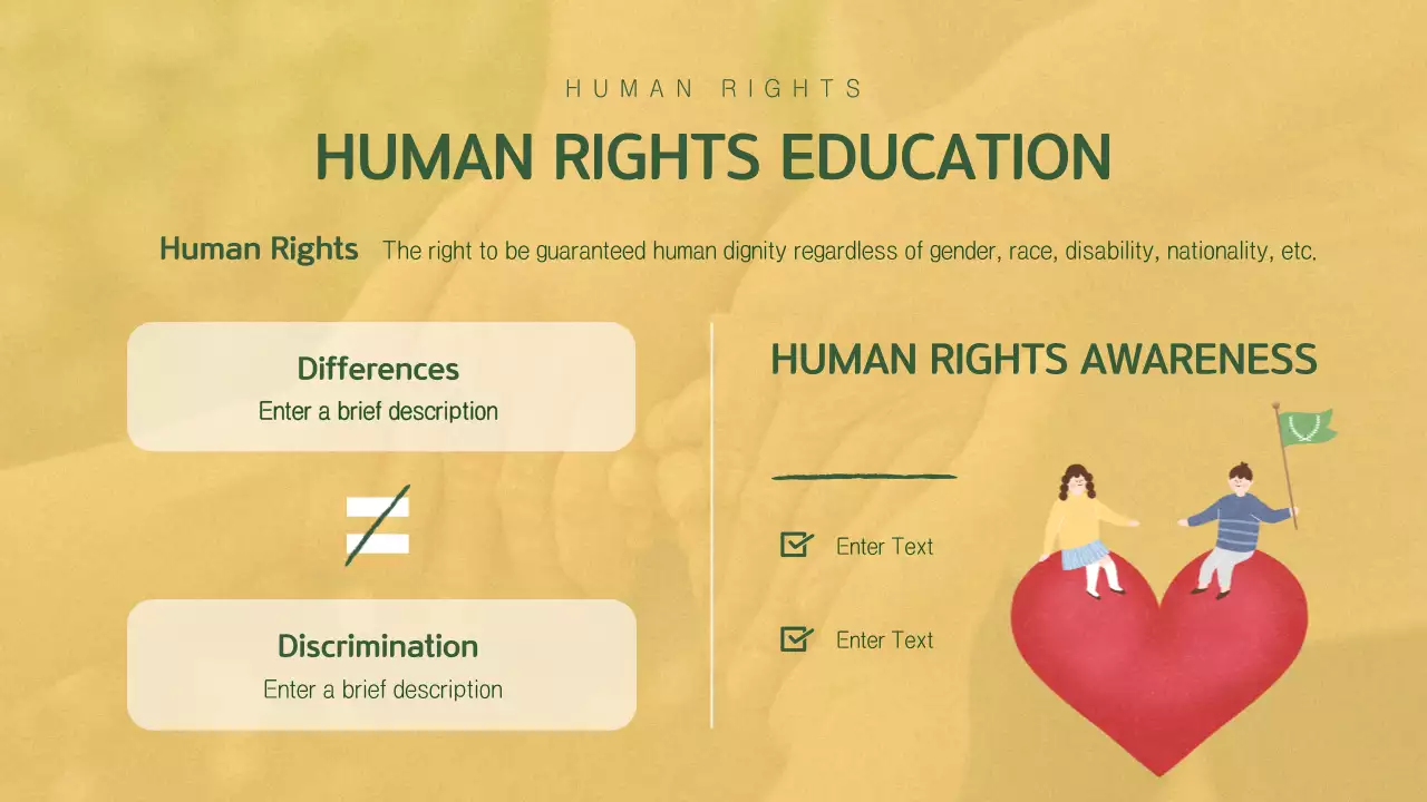 Volunteer Basics for Middle School Students in Green and Yellow