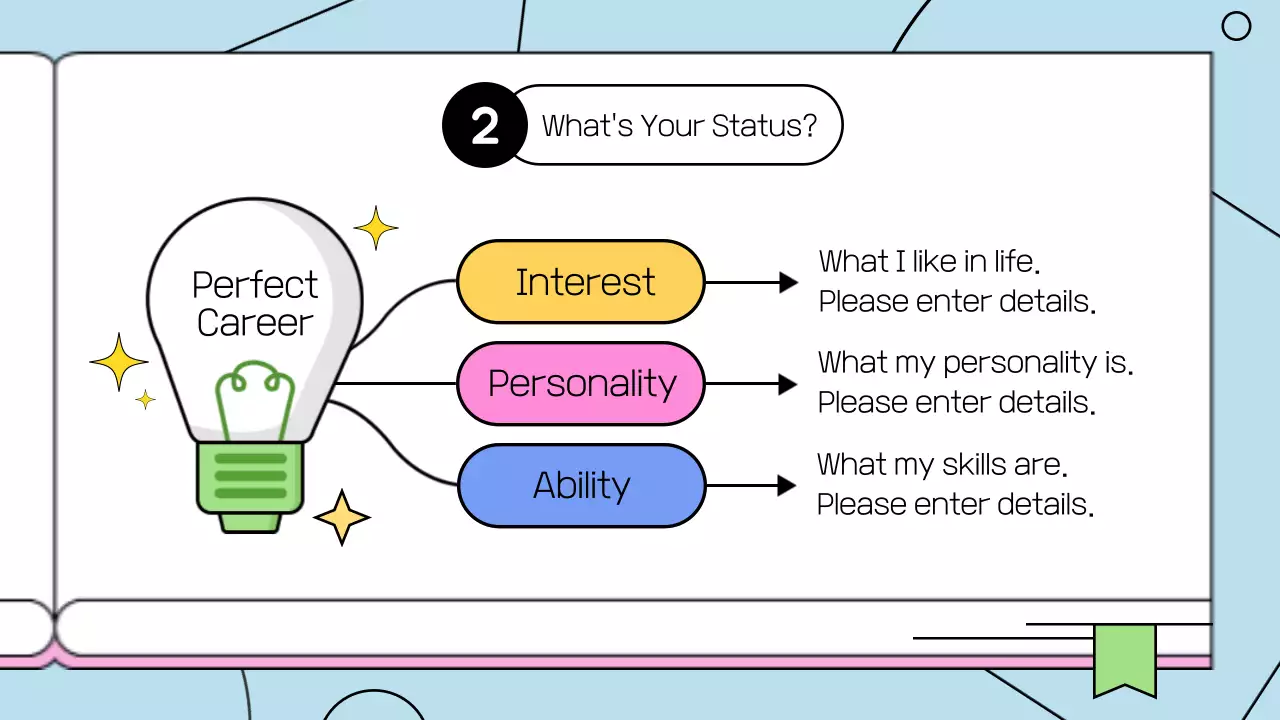 핑크 모던 컬리지 플래너 다이어리 프레젠테이션