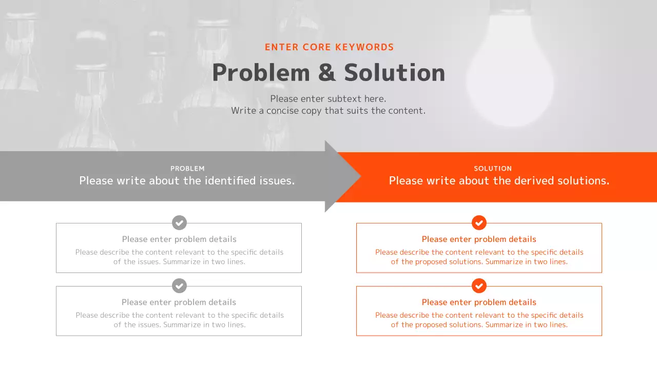Presentasi Promosi Perusahaan Orange Modern