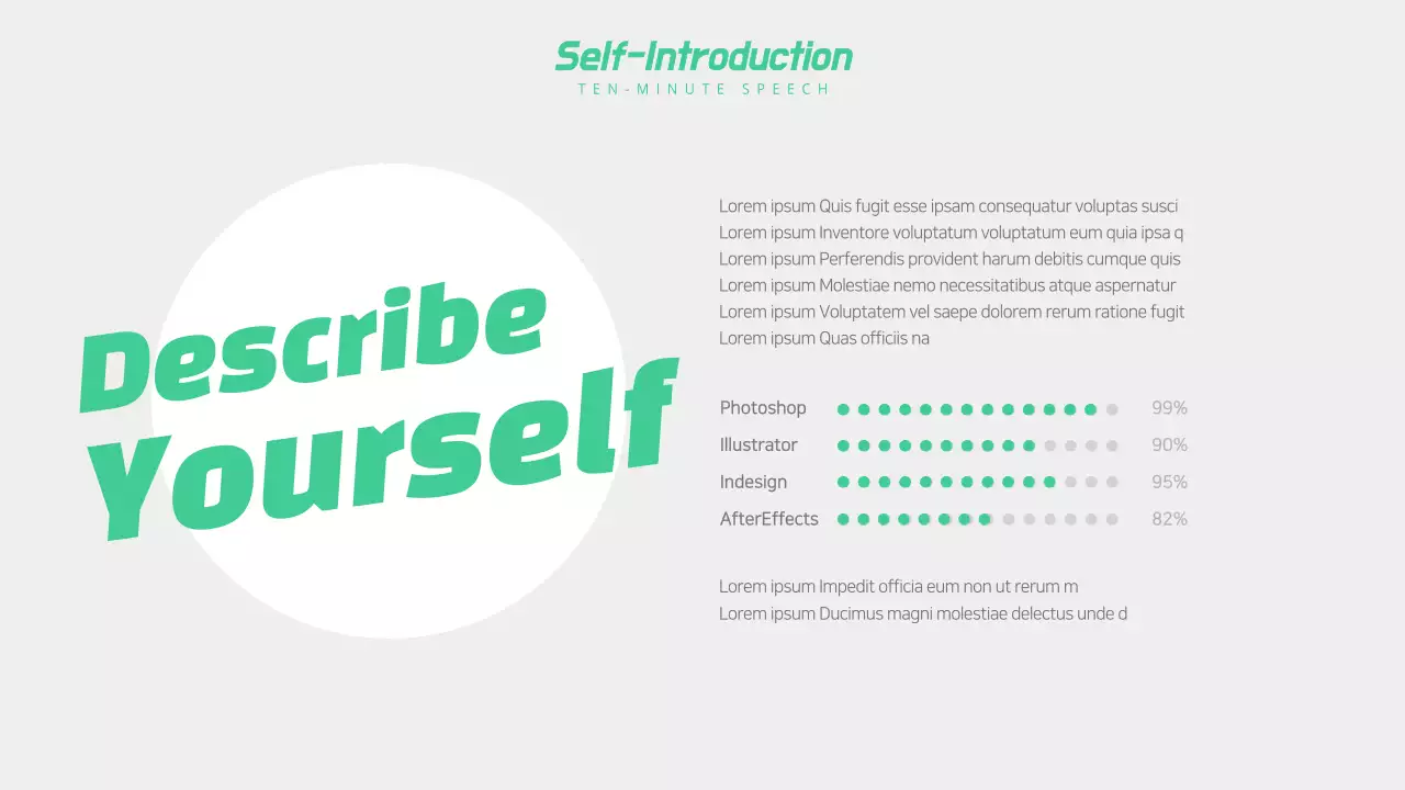 Presentasi Pidato Modern Berwarna-warni