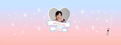 Gradient celebrity merchandise cup holder