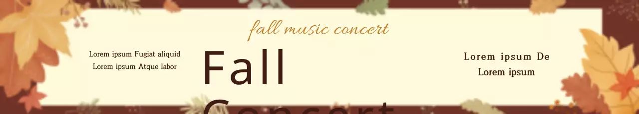 Estandarte Concerto_Garo de outono