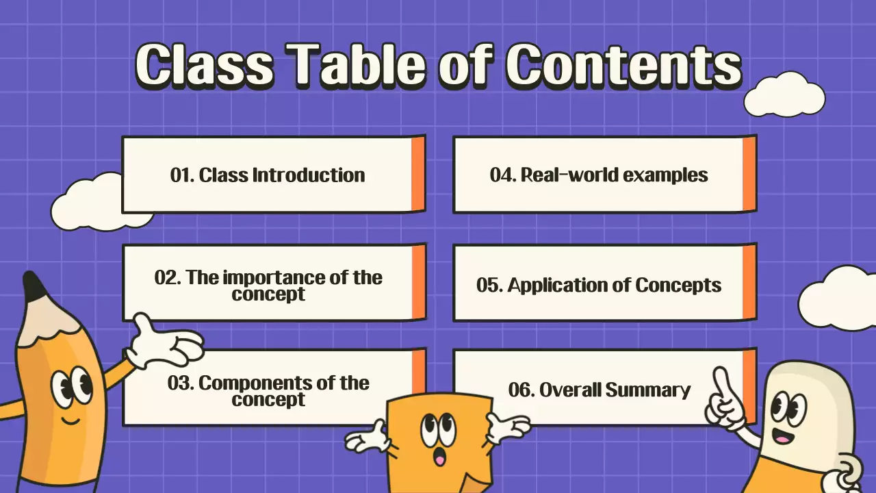 오렌지 만화 학교 가이드 프레젠테이션