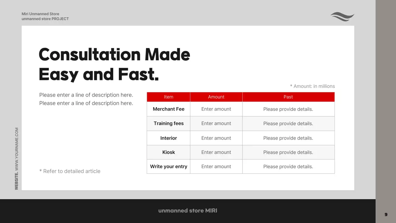Grey Professional Business Report Presentation