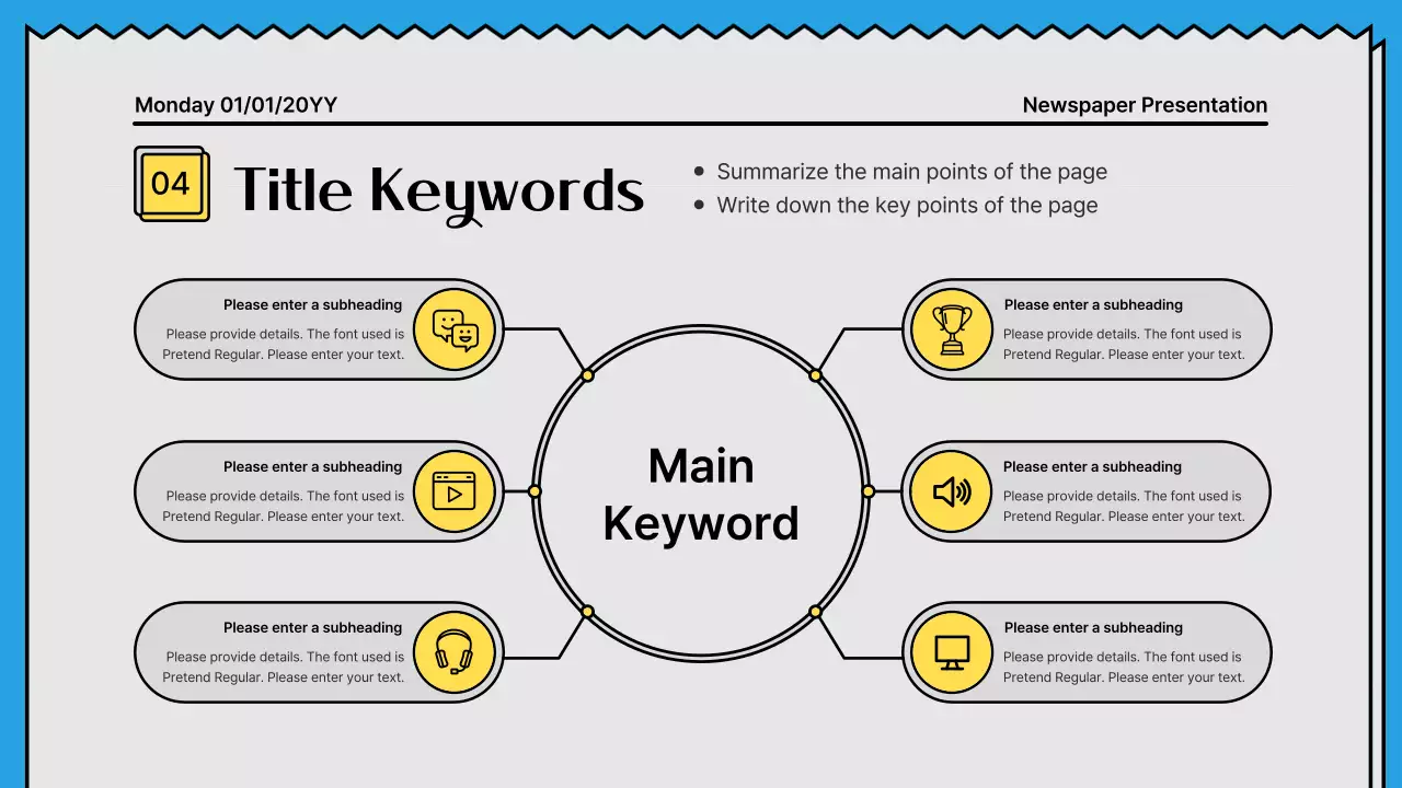 Grey Professional Notes Guide Presentation