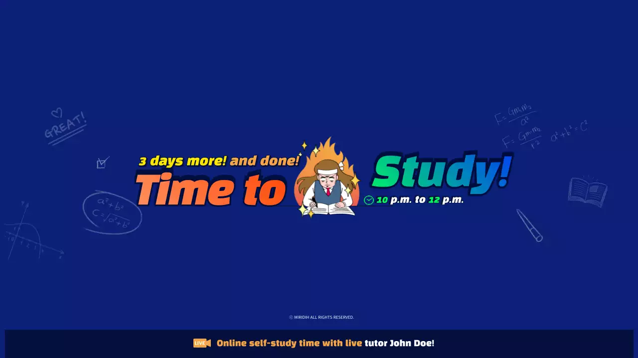 Pengumuman Studi Komik Biru Gambar Mini YouTube