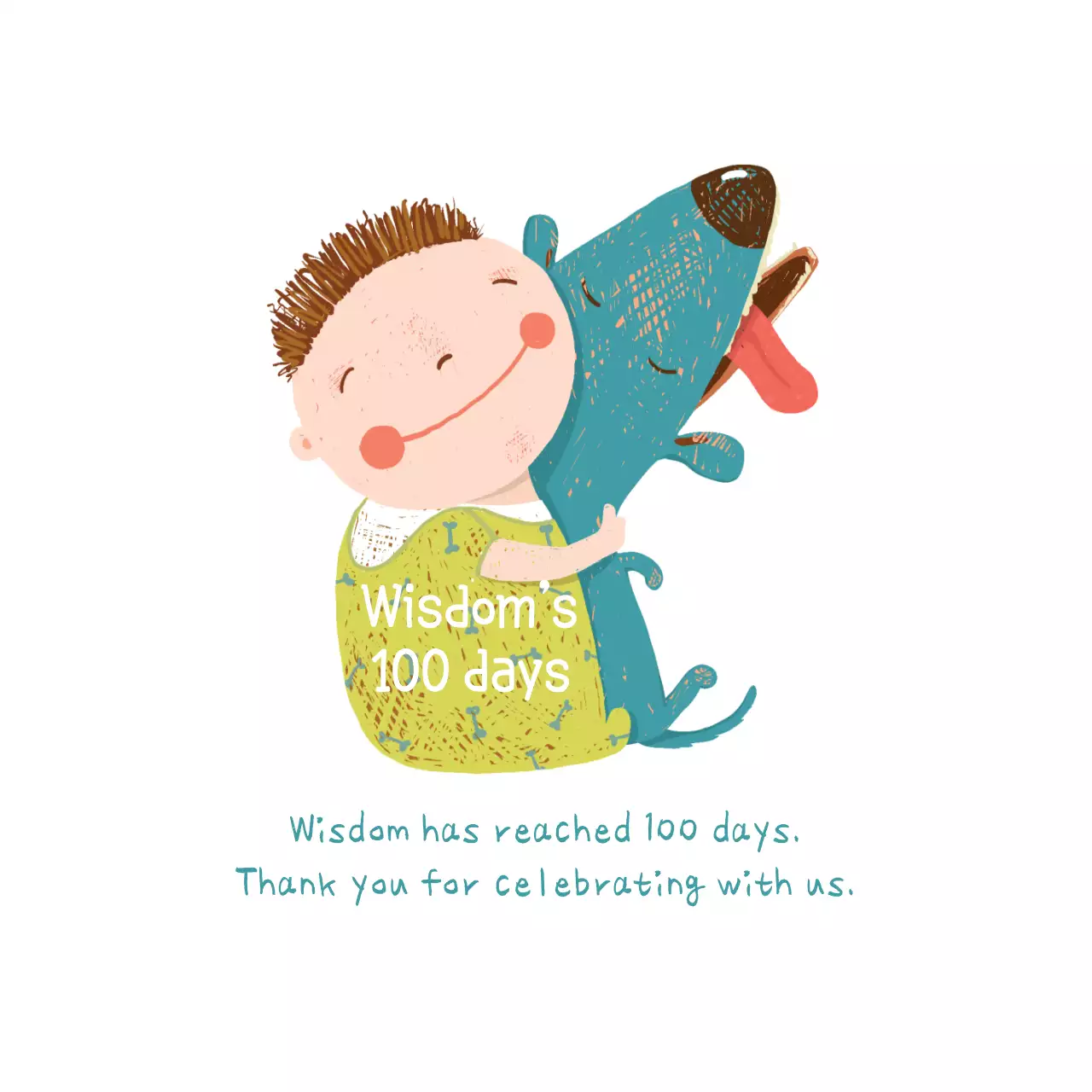 Biểu ngữ mời tham dự lễ kỷ niệm cổ điển xanh