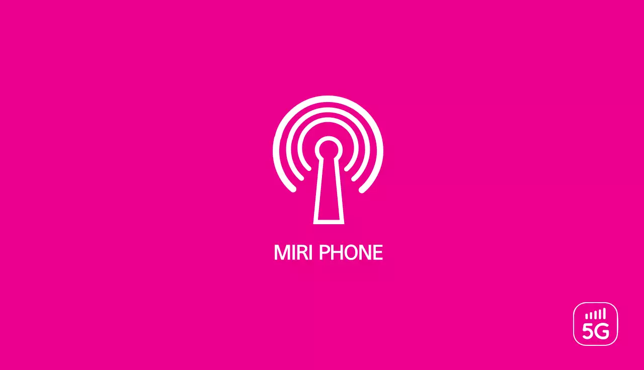 Pink Modern Telecom Business Card