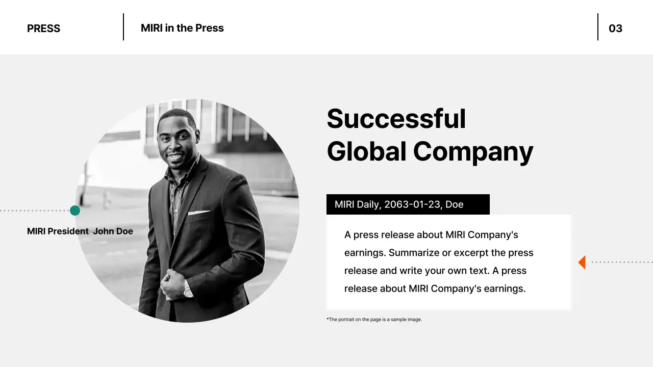 흑백의 모던한 비즈니스 회사소개서