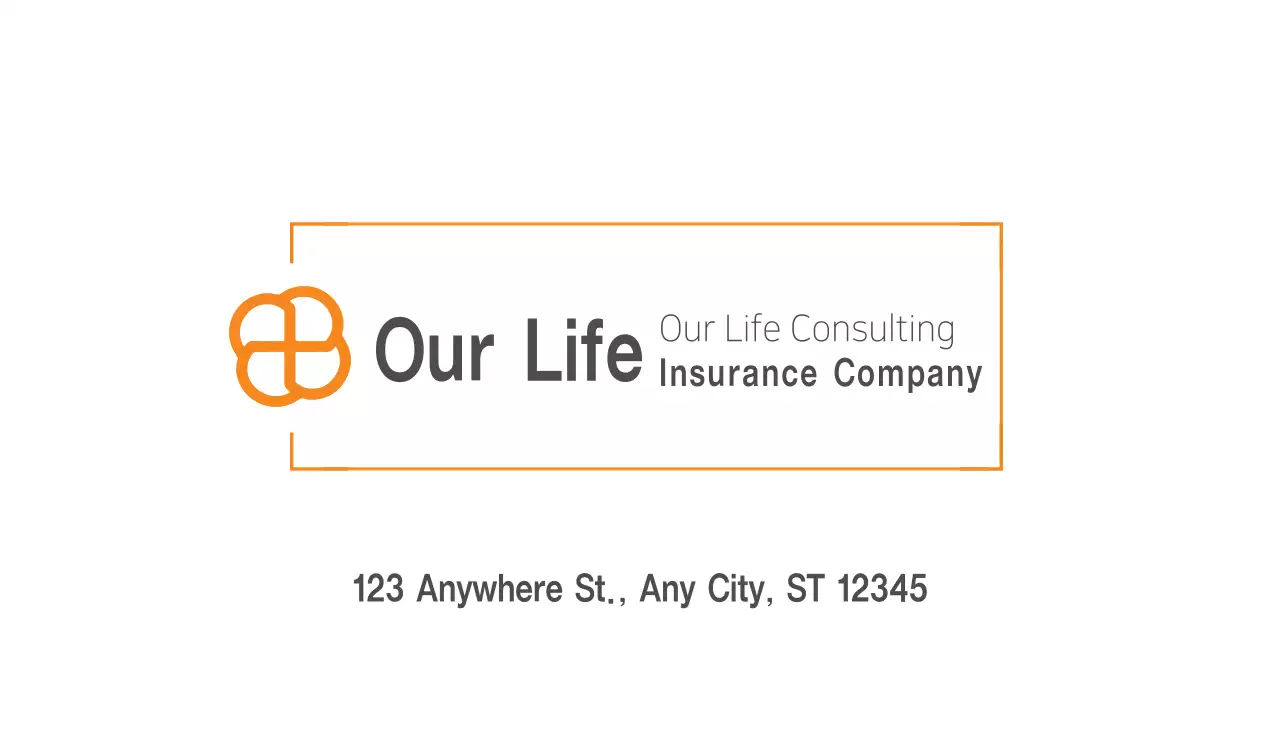 Orange Professional Insurance Business Card