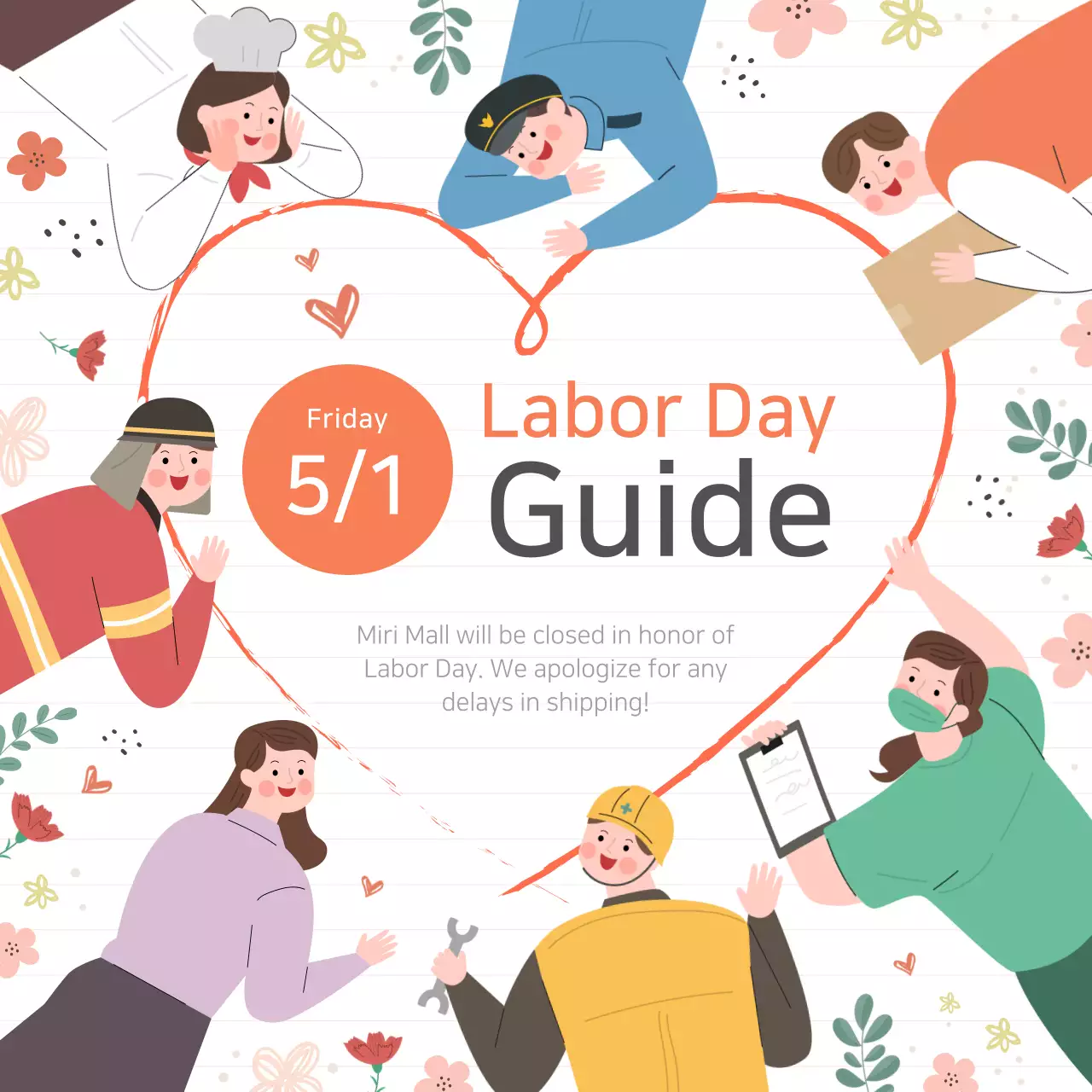 Pink Cute Family Event Instagram Post