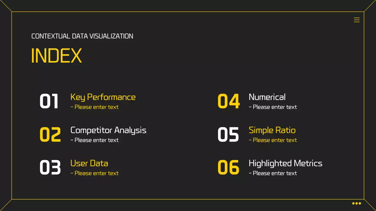 Black Modern Infographic Report Presentation