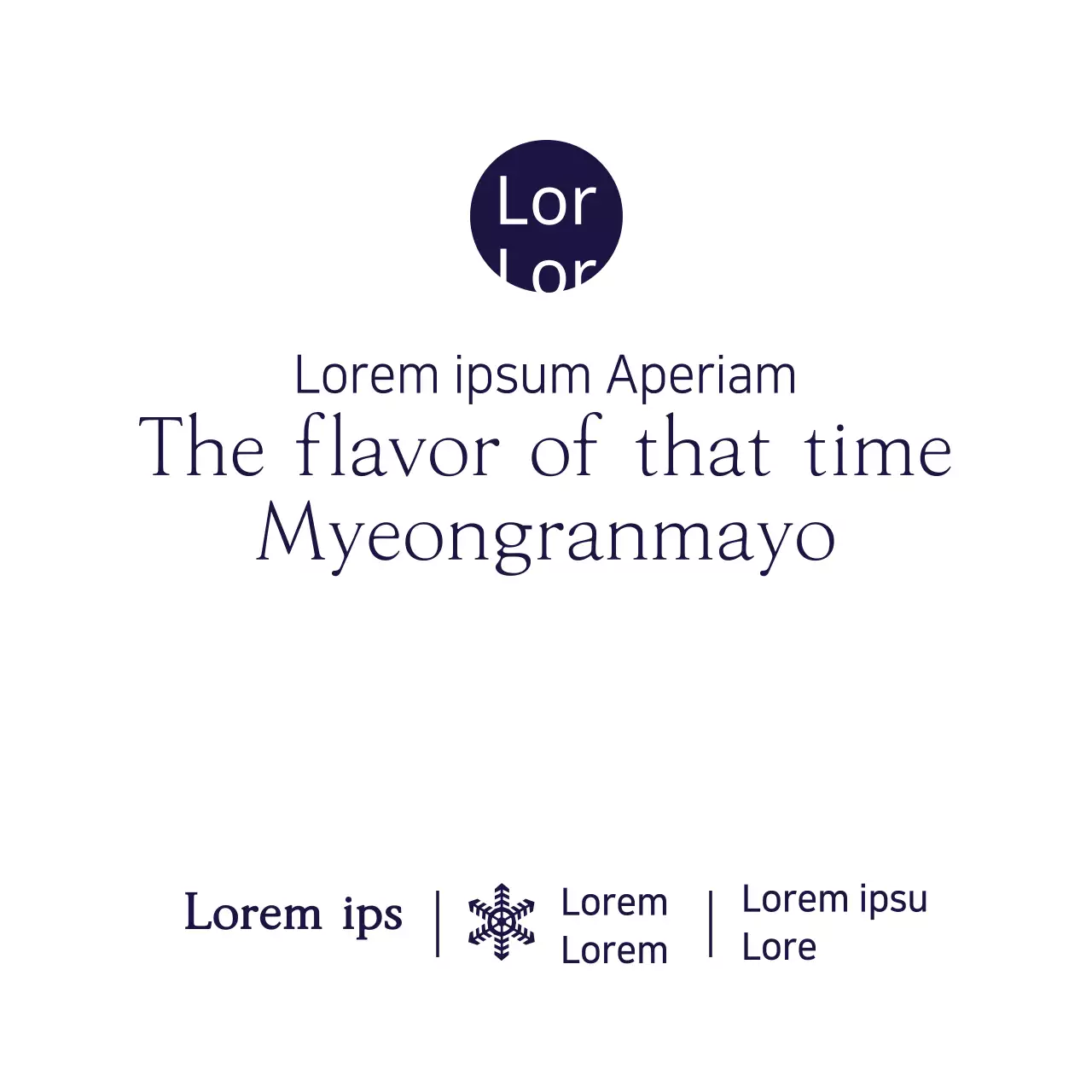 Spanduk Iklan Rasa Minimal Putih