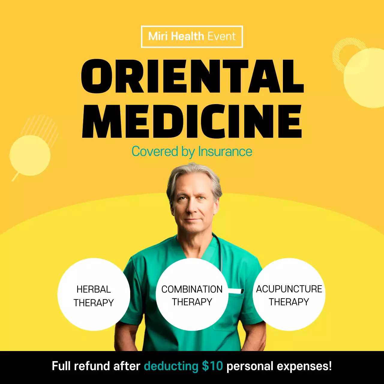 Postagem de promoção do Instagram da Teal Basic Therapy