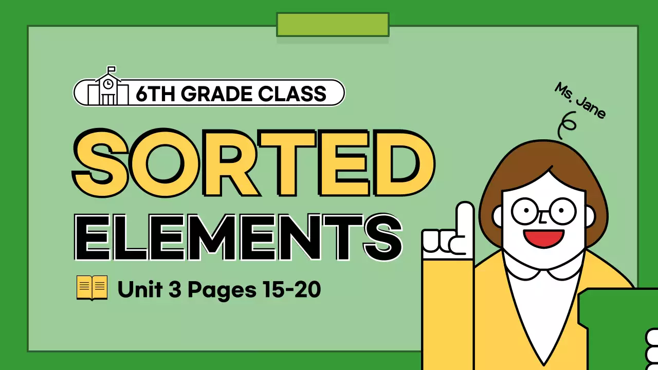 Yellow Minimal Class Guide YouTube Thumbnail