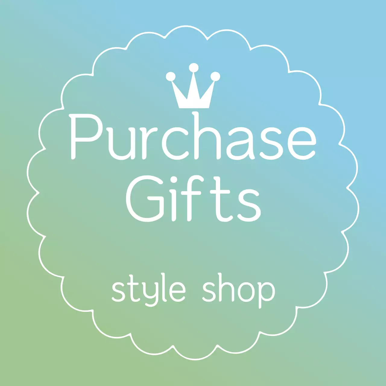 Blue Minimal Gifts Promotion Banner