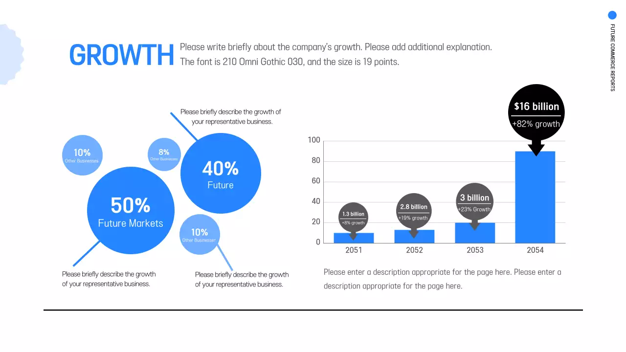Blue Modern Recruitment Event Presentation