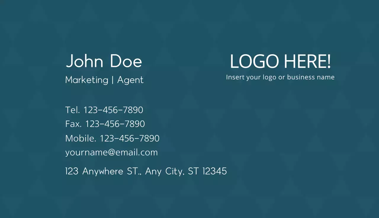 Corporate business cards
