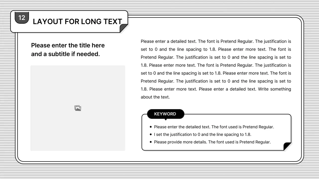 Black and white, easy-to-edit, basic business illustration style
