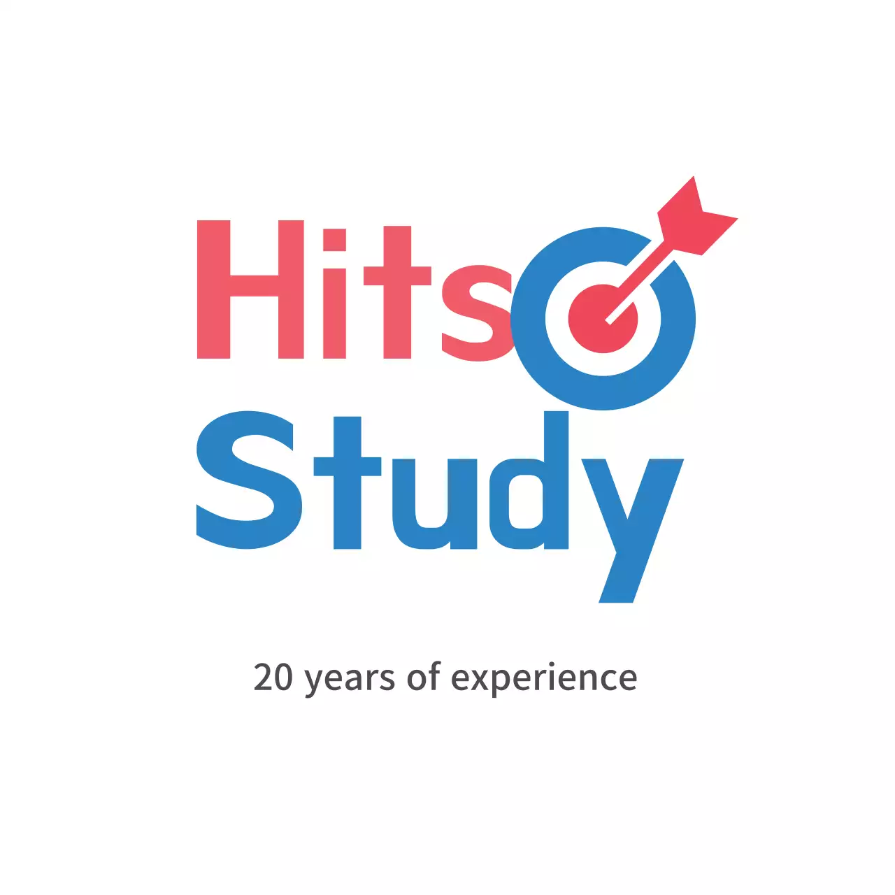 Logo quảng cáo giáo dục hiện đại màu đỏ