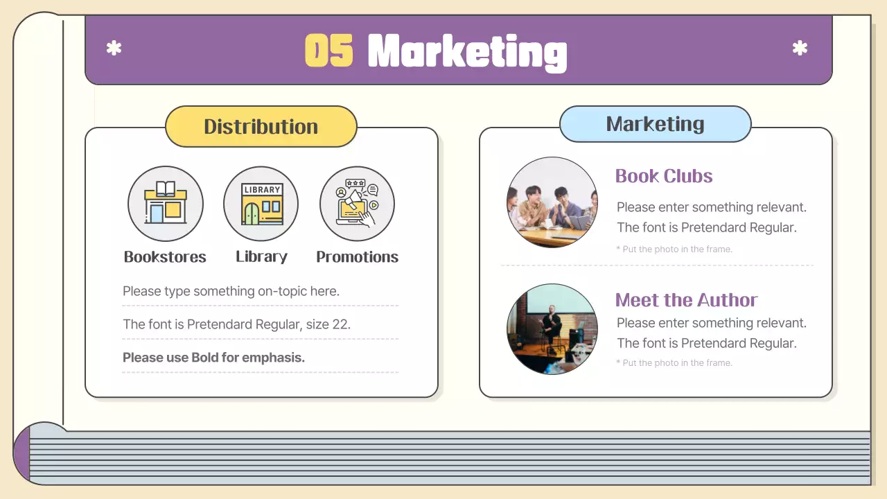 Bản trình bày hướng dẫn xuất bản tối giản màu vàng