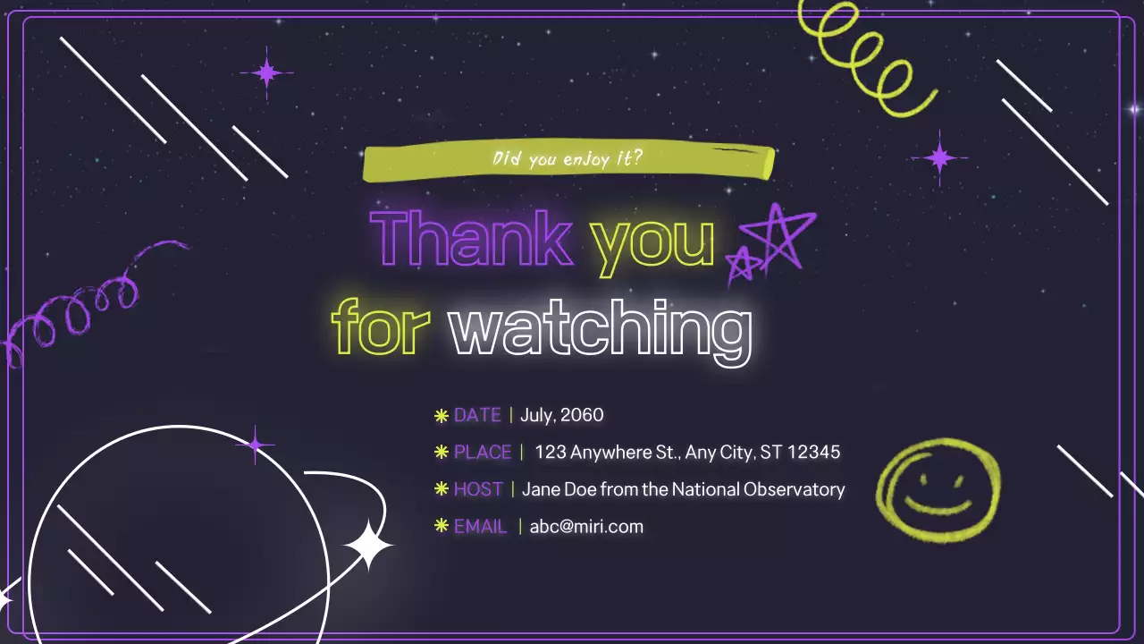 Purple Modern Camp Promotion Presentation